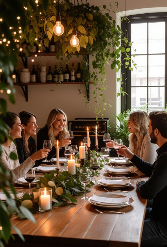 curate perfect dining atmosphere