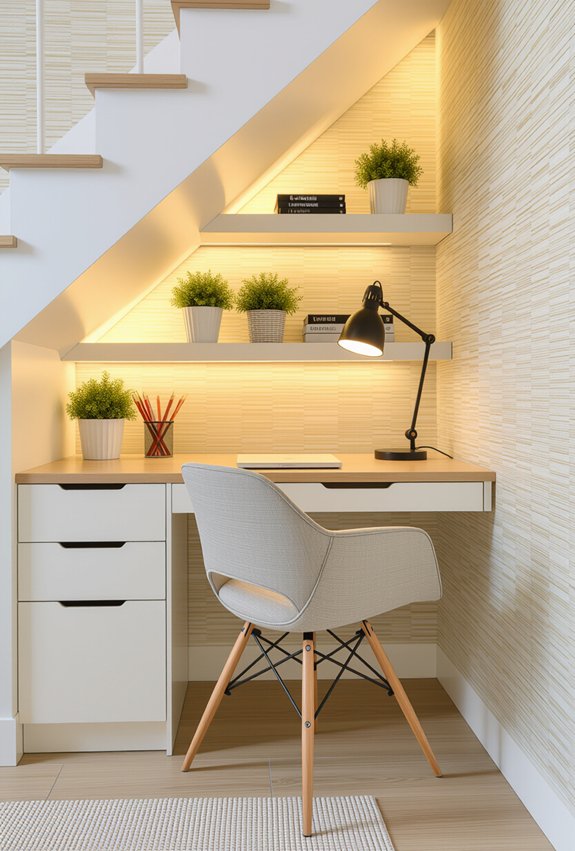 custom under stair study solutions