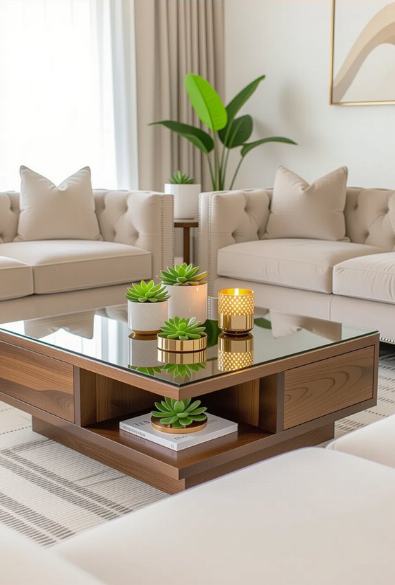 customizable coffee table options