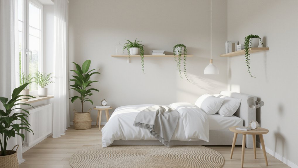 declutter for spacious serenity