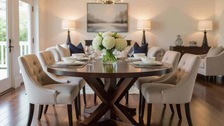 dining tables in living rooms
