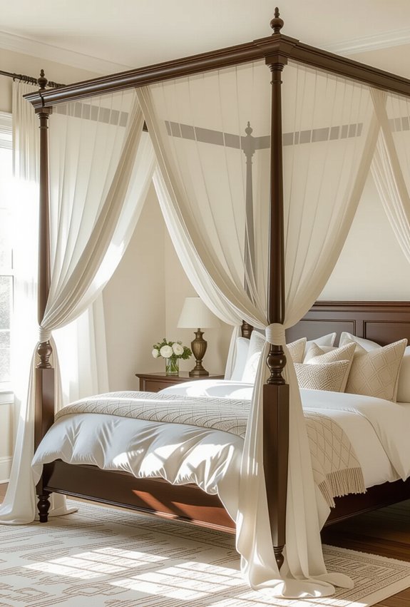 dramatic elegance for bedrooms