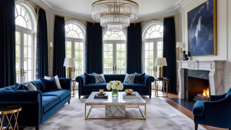 elegant luxury living spaces