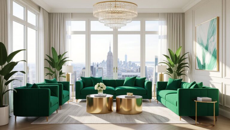 elegant upscale living spaces