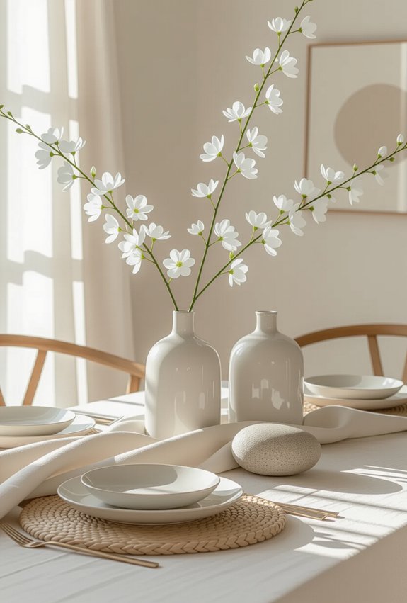elevate dining with minimalism