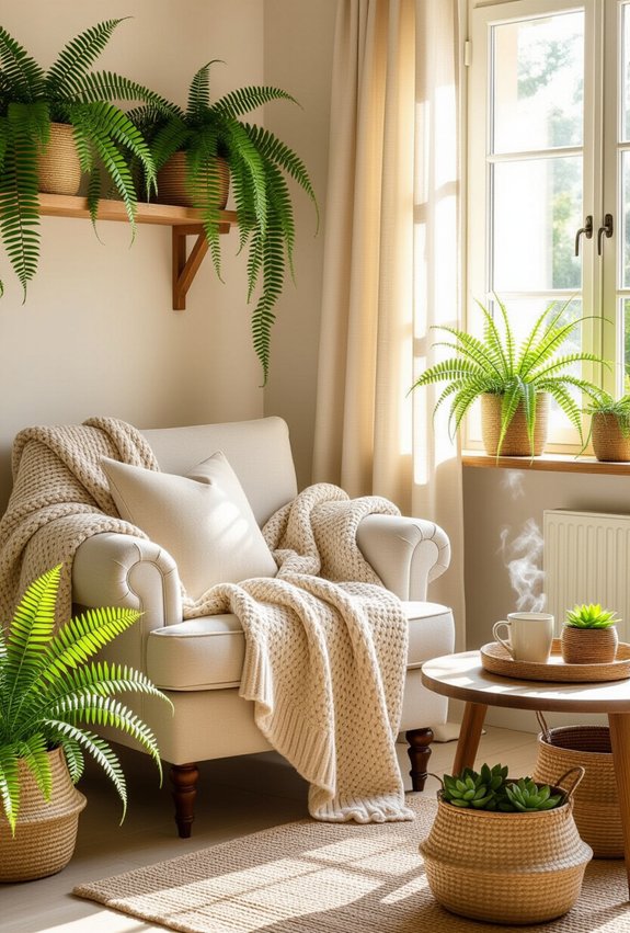 enhance calm with plants