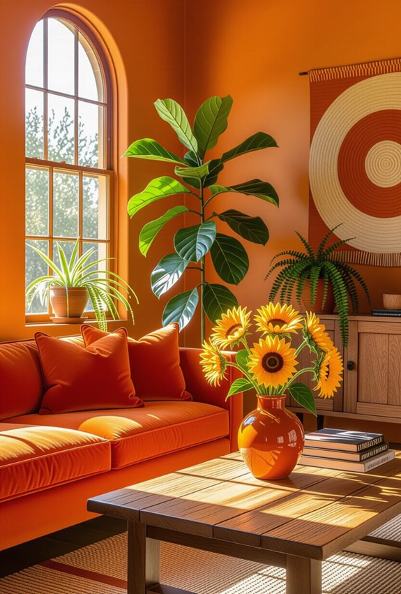 enhance decor with plants