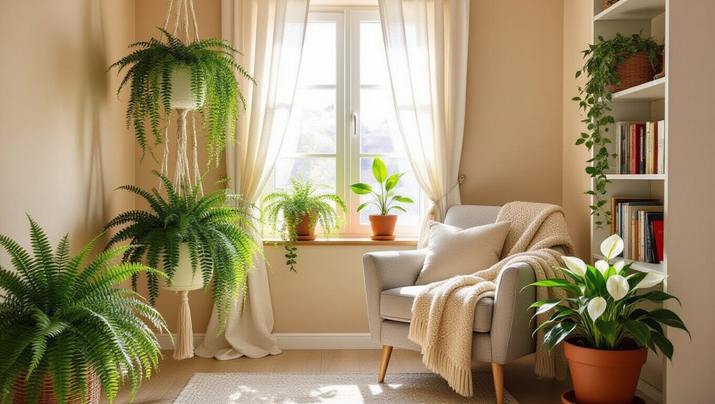 enhance space with greenery