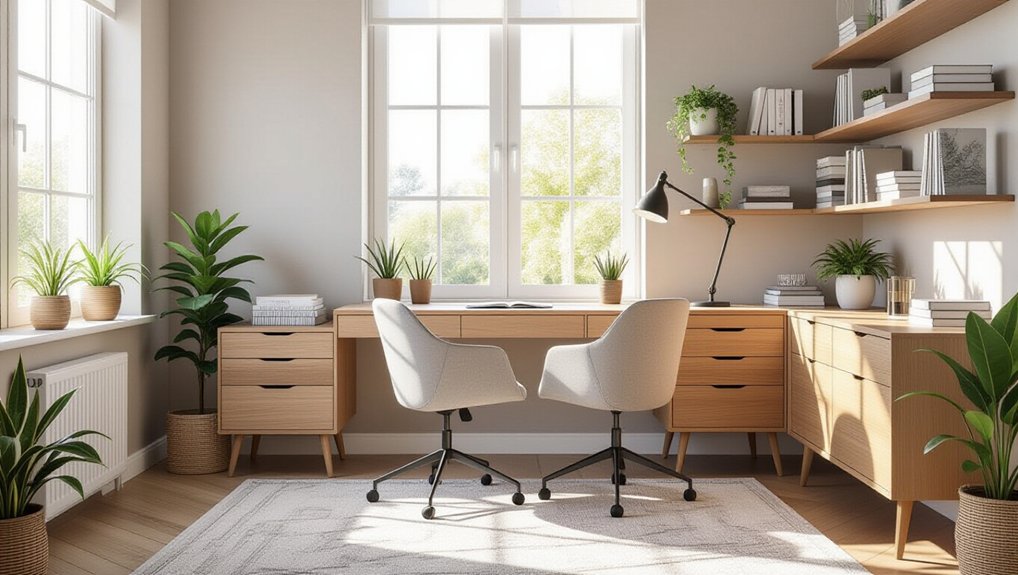 focused and functional study spaces