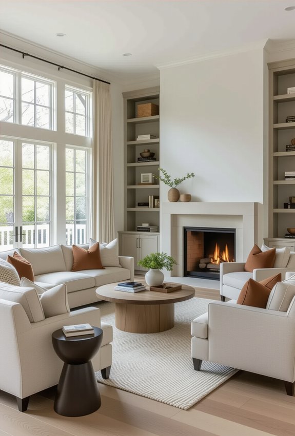 functional and inviting layout