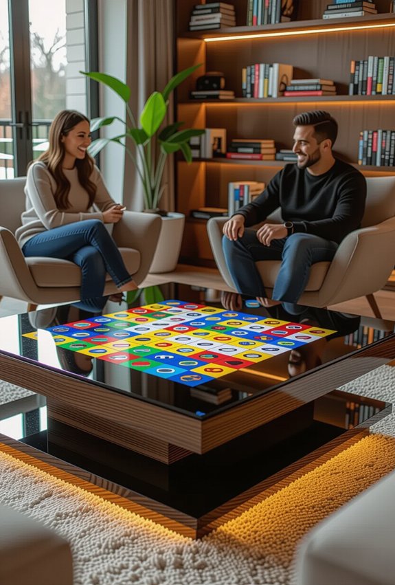 game night coffee table