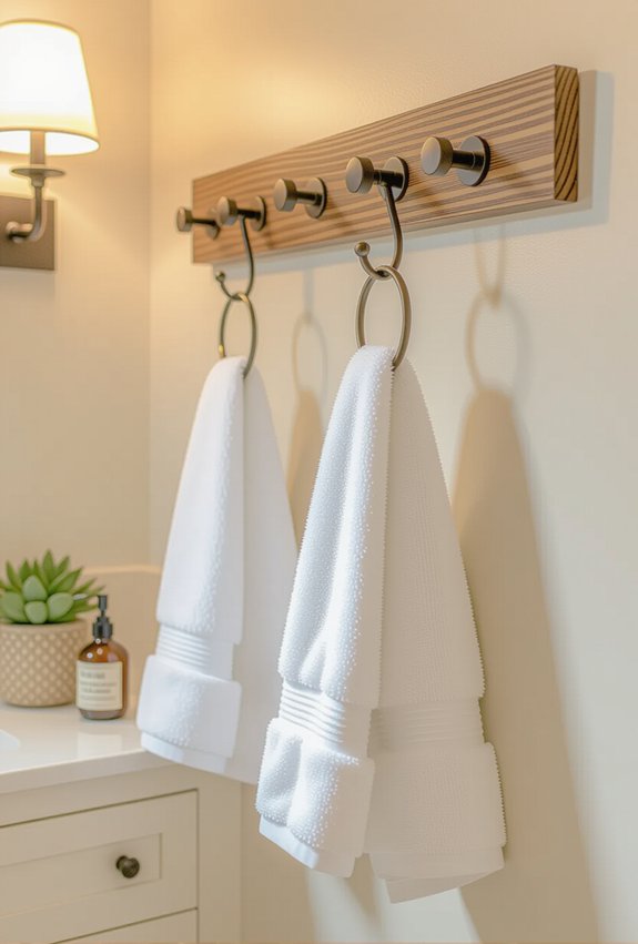 hooks and racks convenience