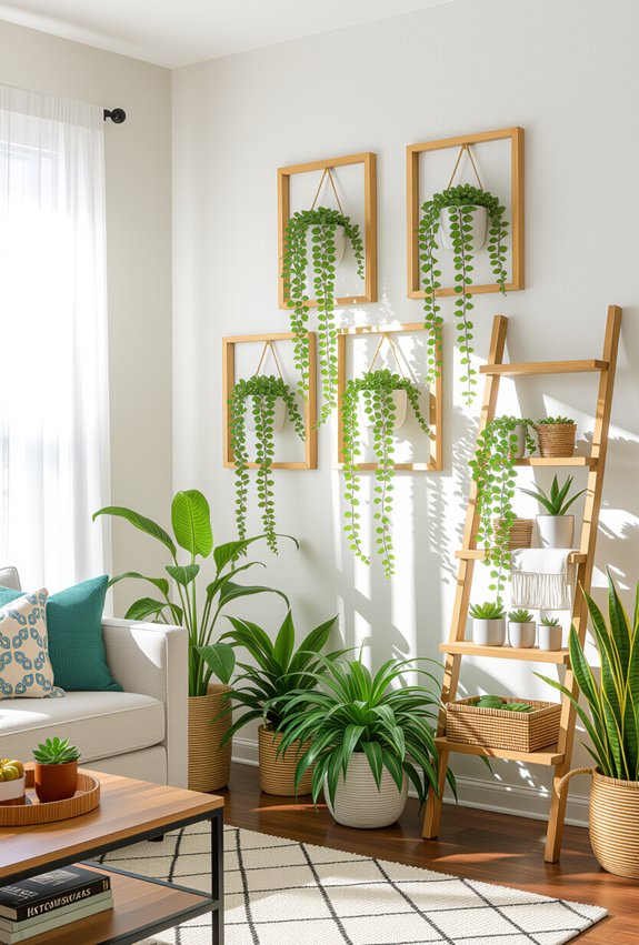 indoor plants as decor