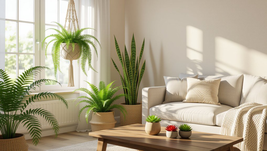 indoor plants enhance atmosphere