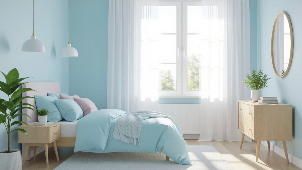 light colors enhance small spaces