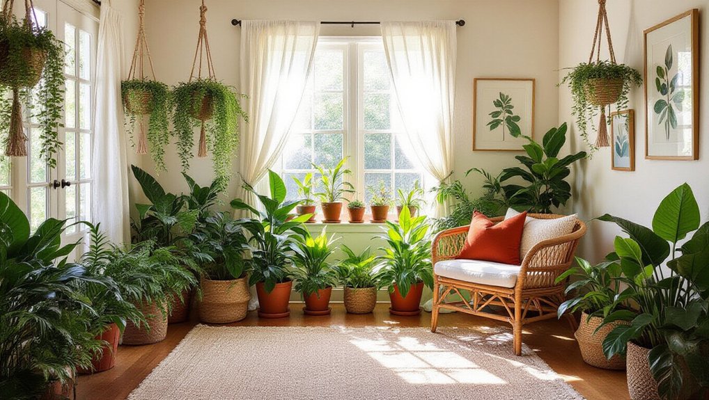 lush greenery dynamic display