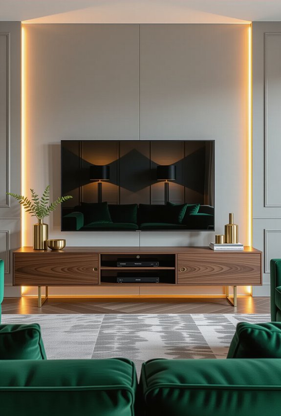 luxury designer tv units