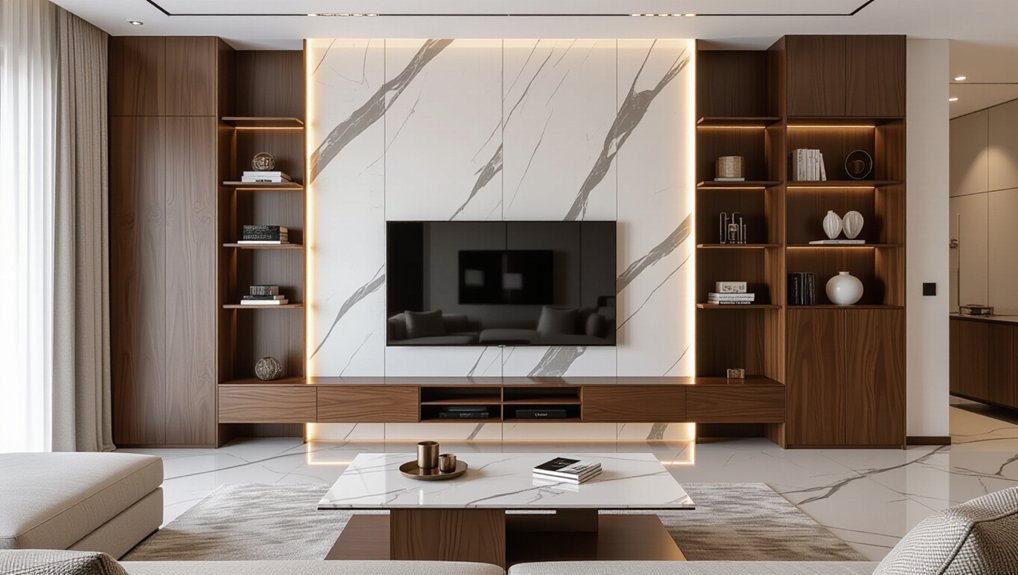 luxury modern tv units