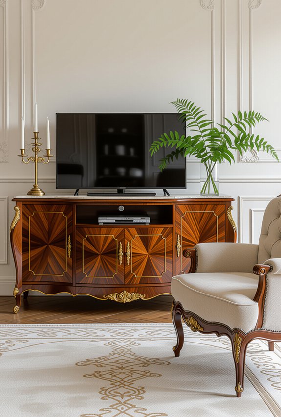 luxury vintage tv units