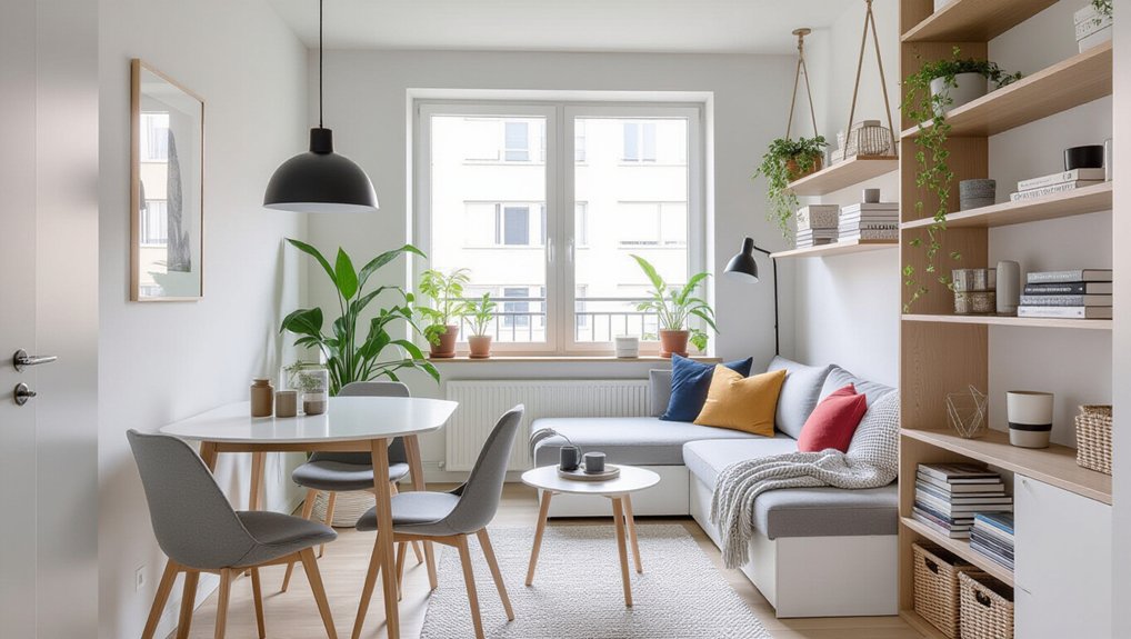 maximize small apartment spaces