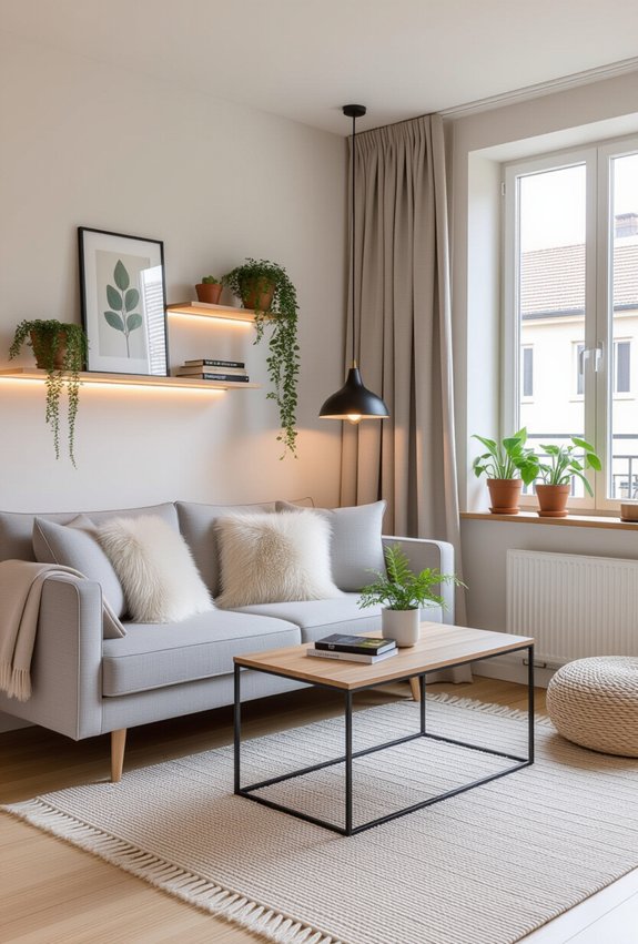 maximize space with multifunctional furniture