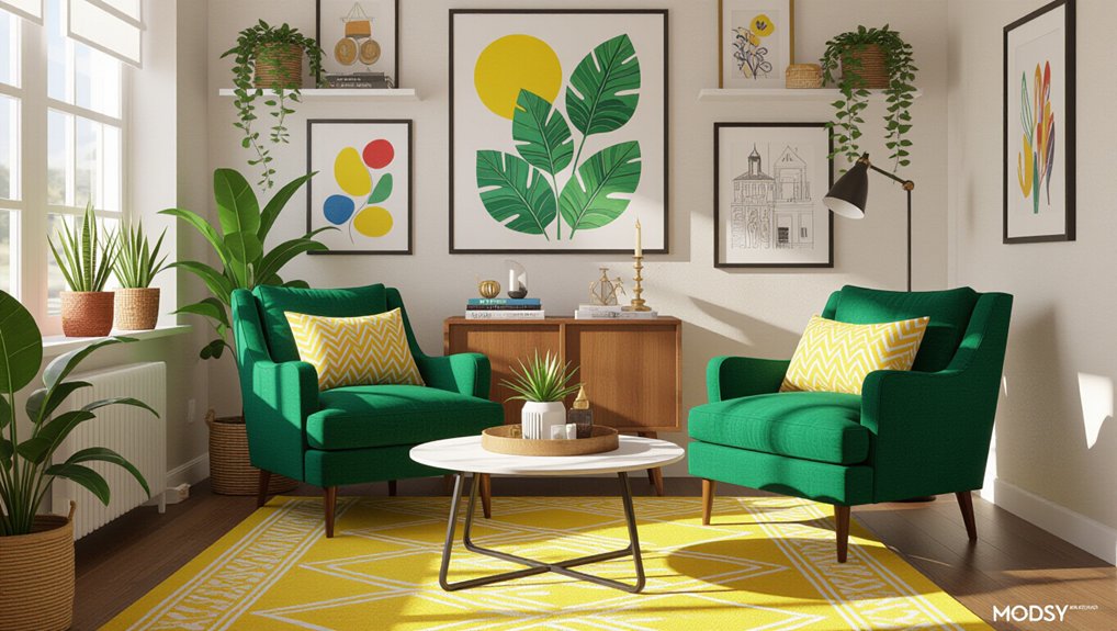 mixing styles for vibrancy