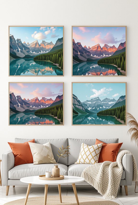 narrative themed wall art