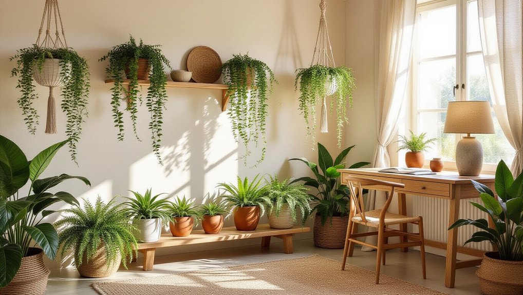 nature inspired bohemian decor ideas