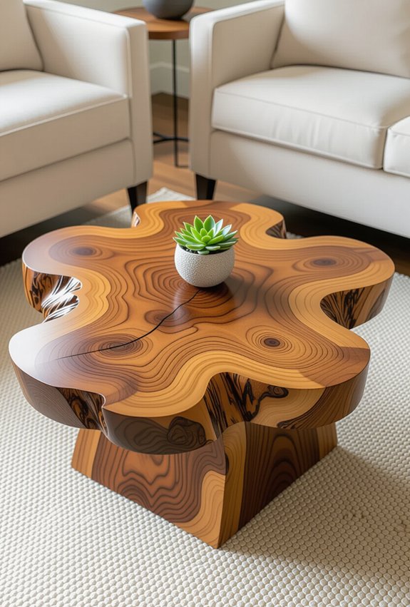 nature inspired unique furniture piece