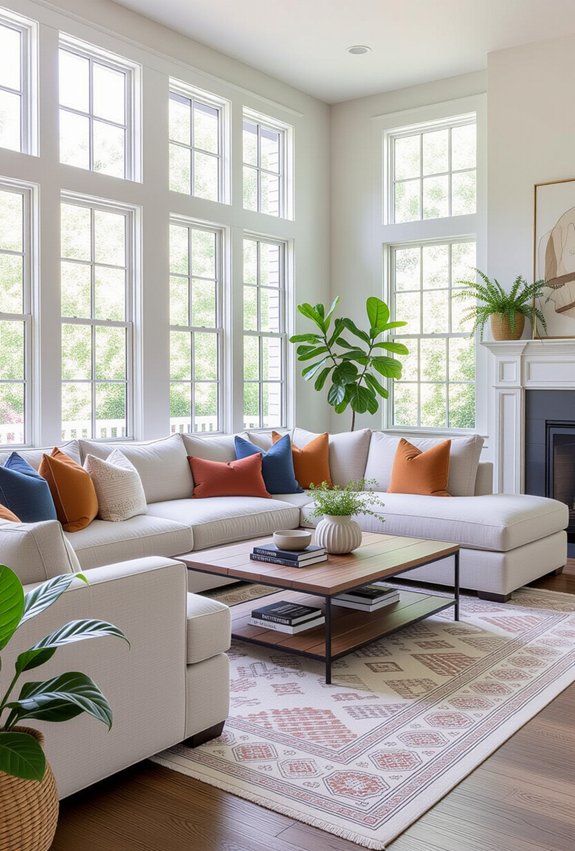 optimize sectional sofa layout