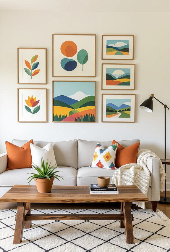 personalize walls with art