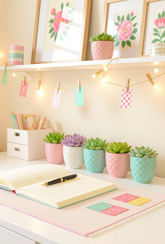 personalized diy study decor
