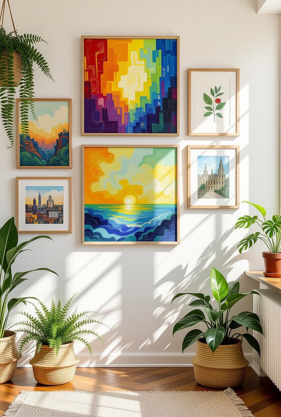personalized gallery wall creation