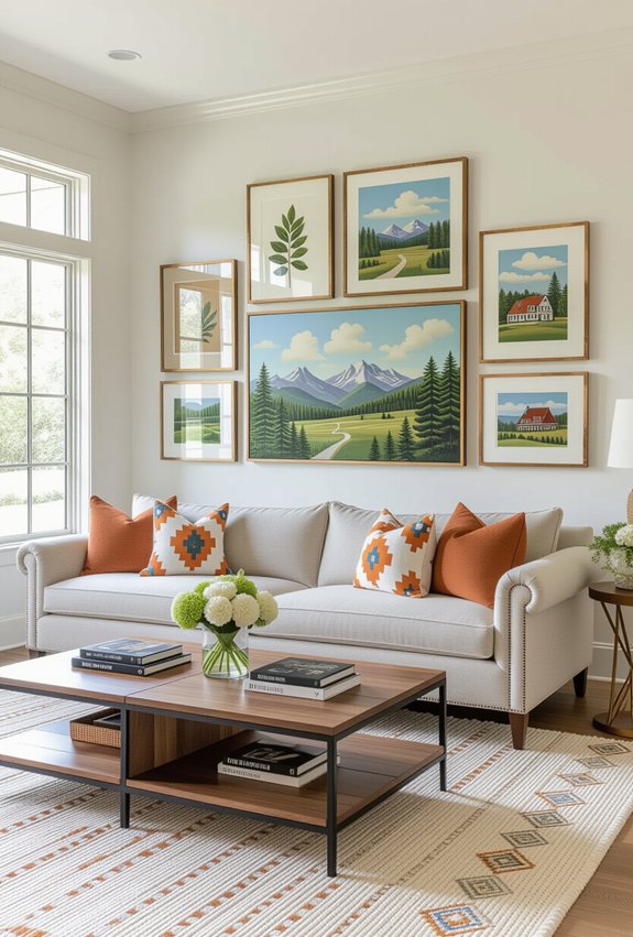 personalized gallery wall design