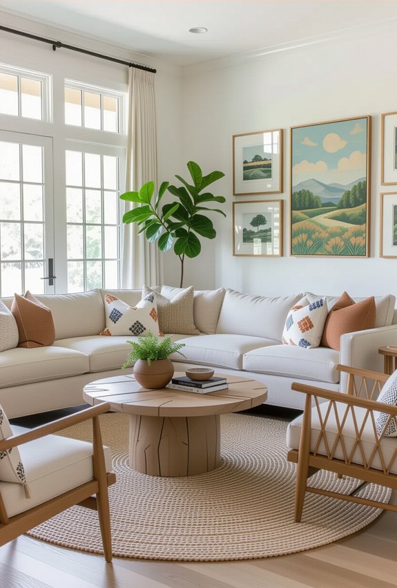personalized living room layout