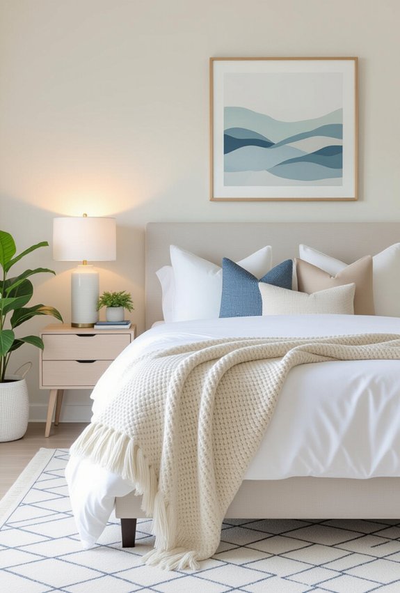 personalized relaxing bedroom atmosphere
