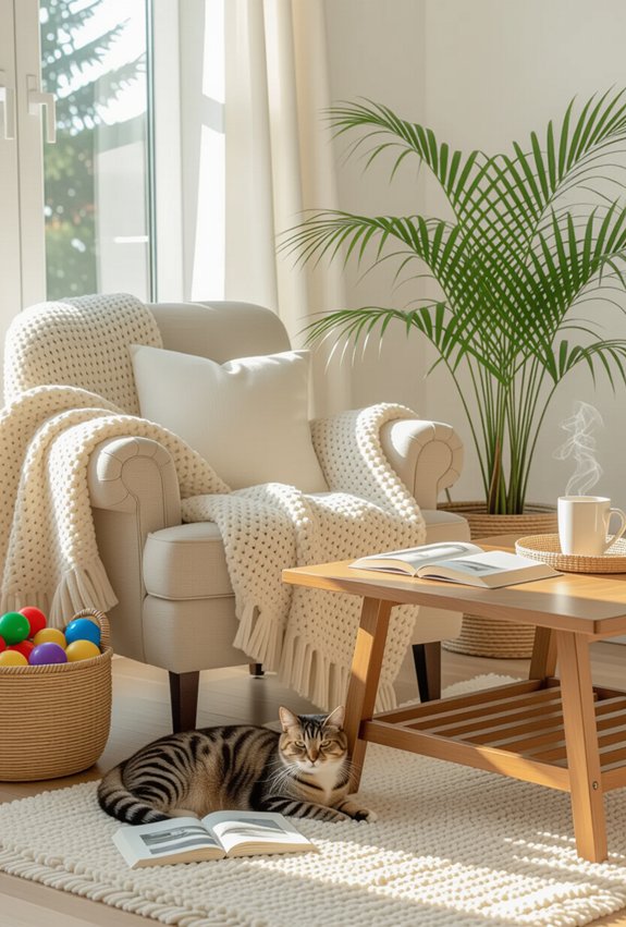 pet friendly cozy living space