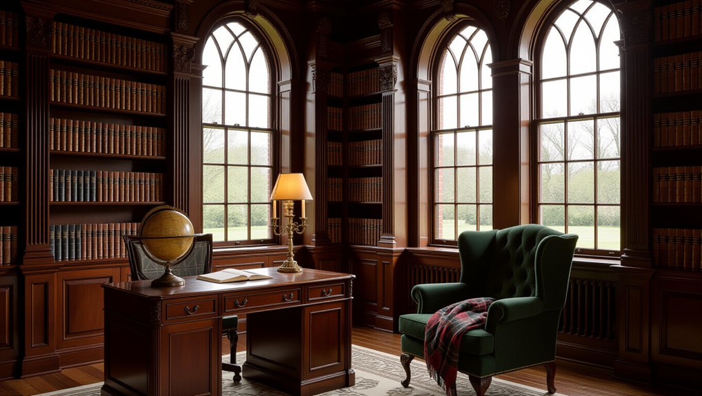 scholarly elegance and vintage