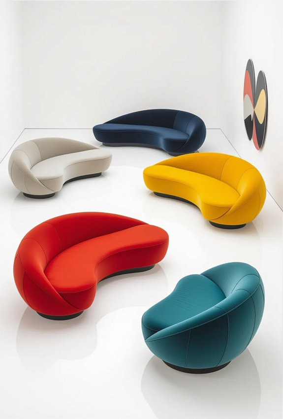 sculptural artistic sofa designs