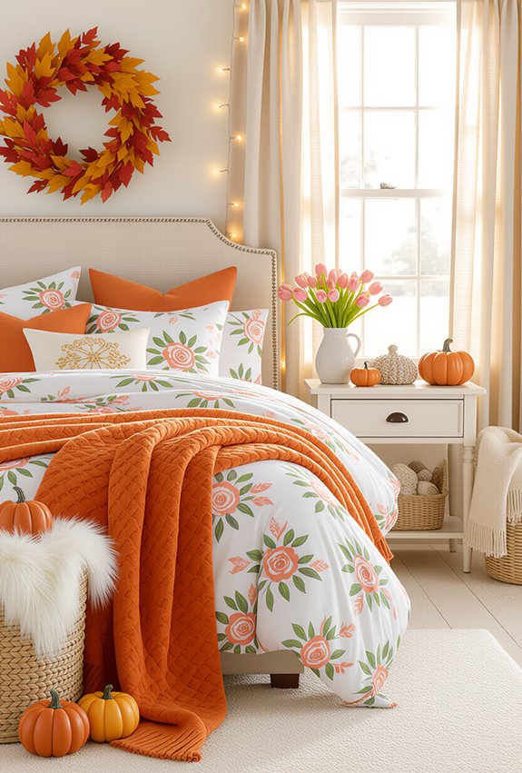 seasonal bedroom decor updates