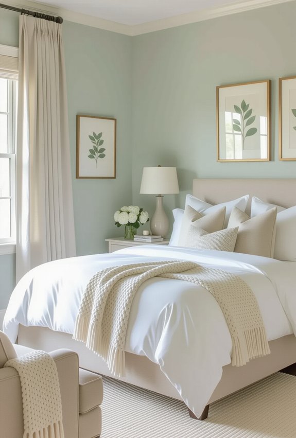 serene color palette retreat