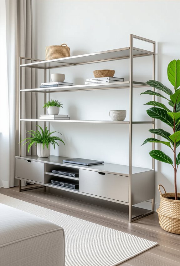 sleek functional metal designs