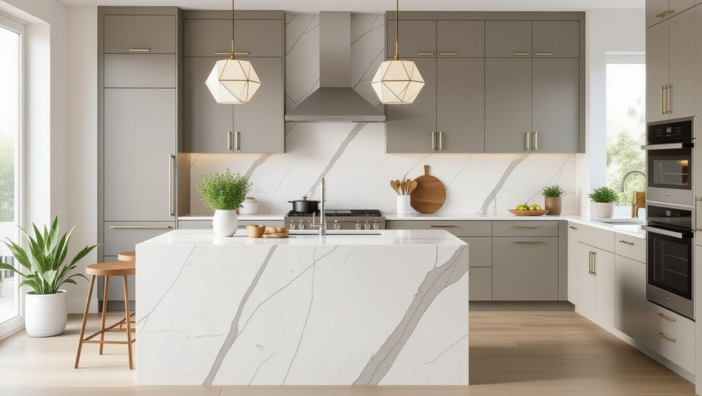 sleek functional modern kitchens