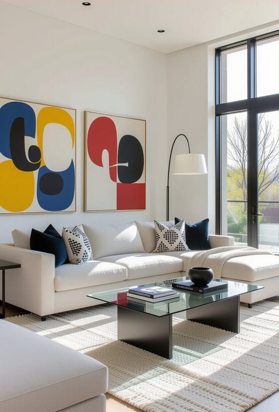 sleek modern art impact