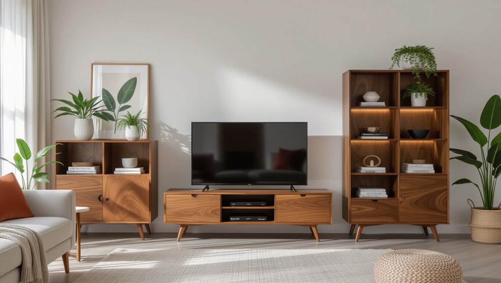 stylish and functional tv units