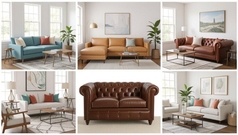 stylish sofas enhance living rooms