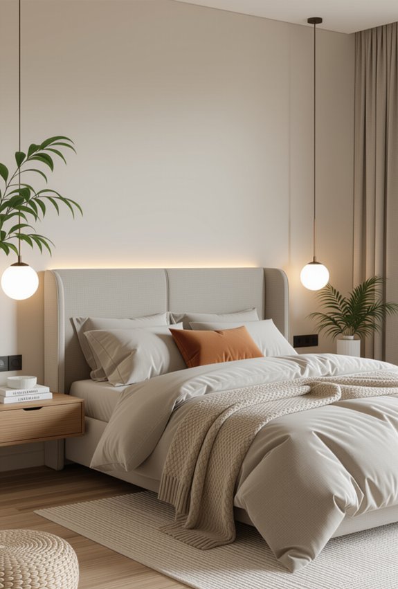 stylish space saving modern headboards