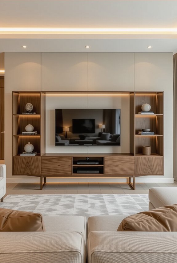 stylish storage tv stands