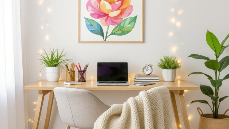 stylish study desk inspiration