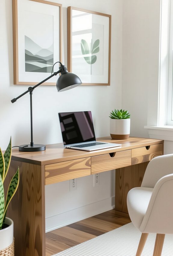 stylish study space transformation